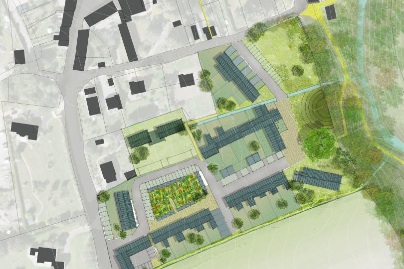 Maîtrise d’œuvre urbaine pour le prolongement du bourg historique de Plessix-Balisson Maîtrise d’œuvre urbaine pour le prolongement du bourg historique de Plessix-Balisson