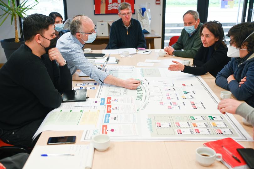 Élaboration d'un jeu dans le cadre de l'étude expérimentale sur le ZAN Élaboration d'un jeu dans le cadre de l'étude expérimentale sur le ZAN