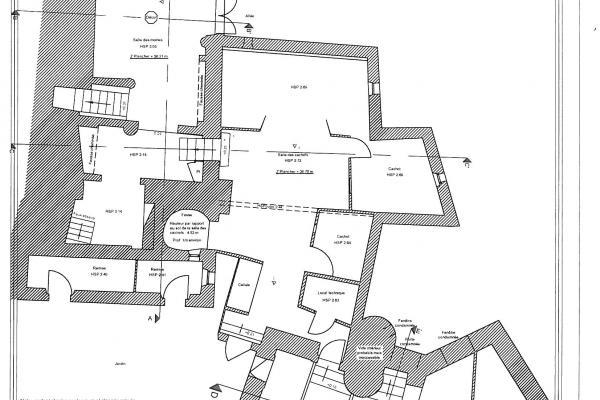 Etablissement de plans des intérieurs